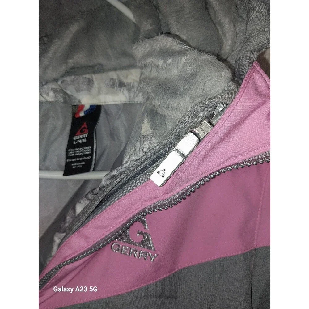 Gerry Youth GIRL 3 in 1 Systems Jacket L 14/16 PINK